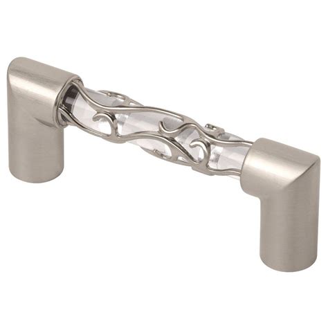 home depot cabinet satin steel handle|satin nickel cabinet pulls canada.